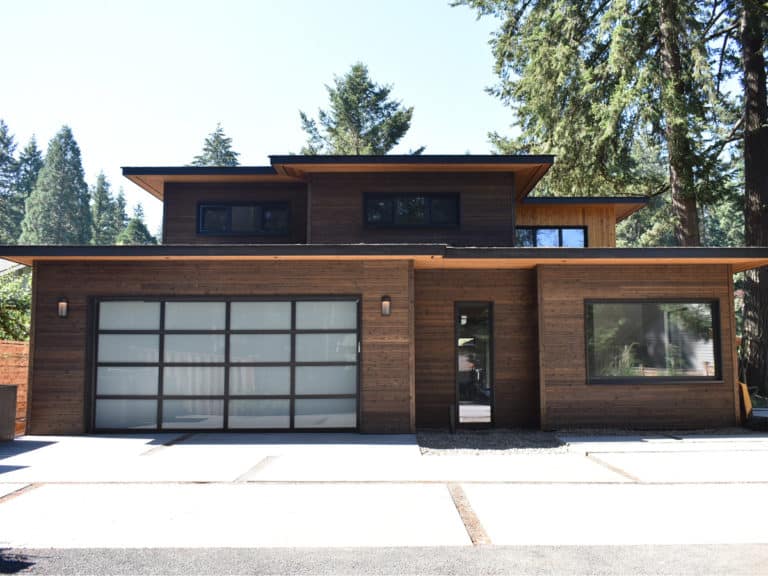 A Residence Yakisugi exterior view