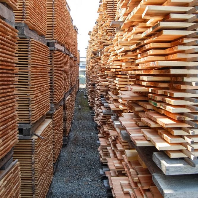 Piled Wood at Nakamoto