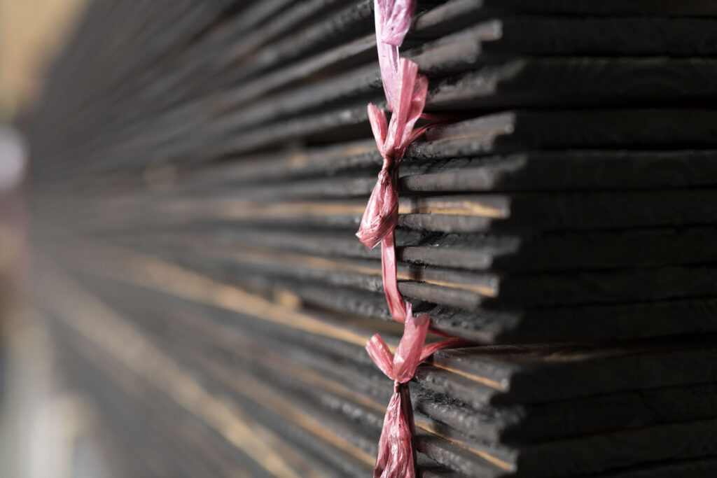 piled timber